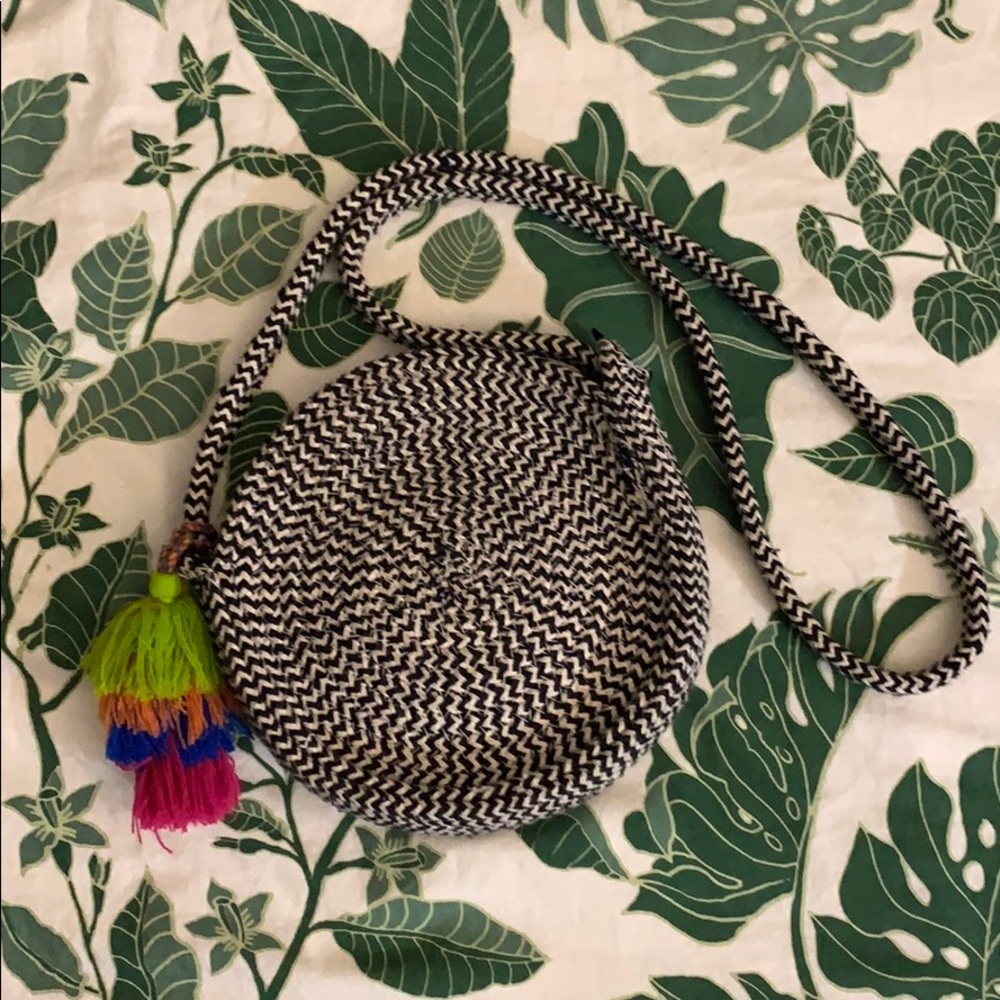 Woven Crossbody Bag